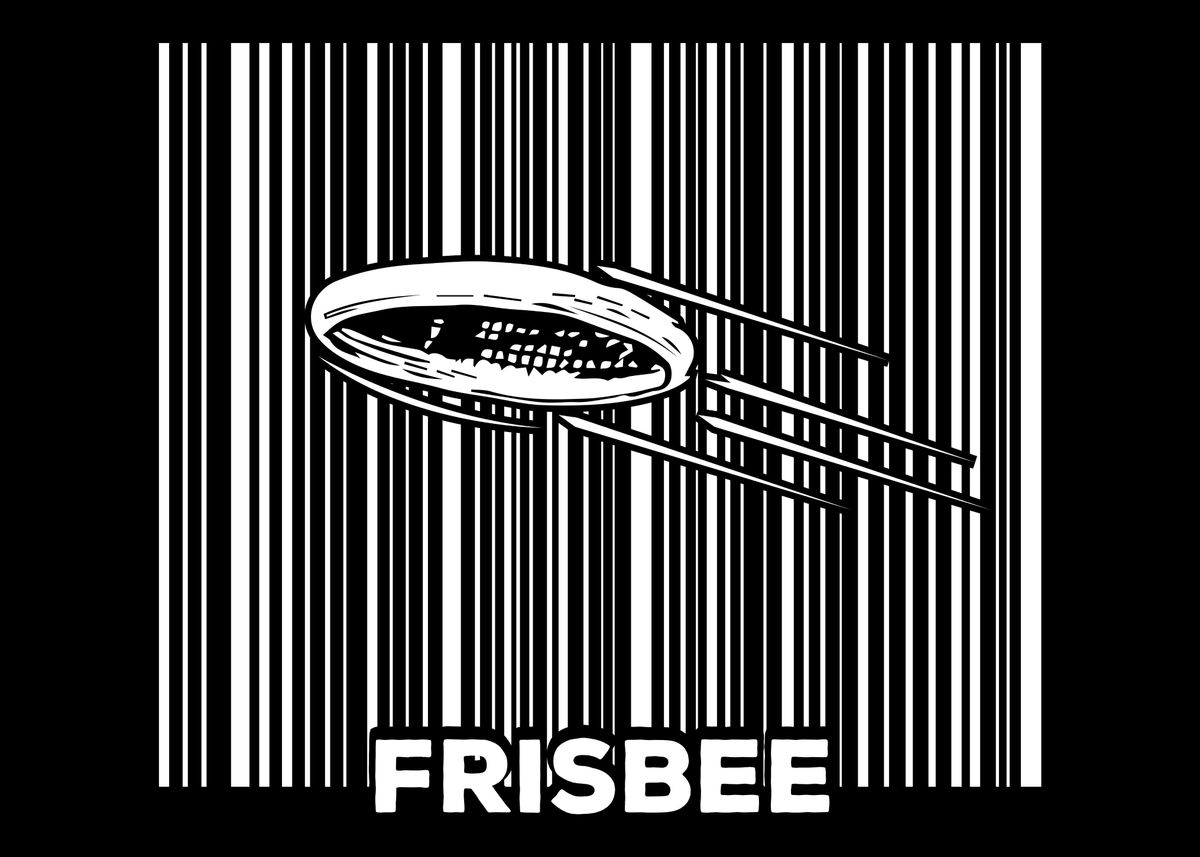 Frisbee Disc Poster Picture Metal Print Paint By Bobbybubble