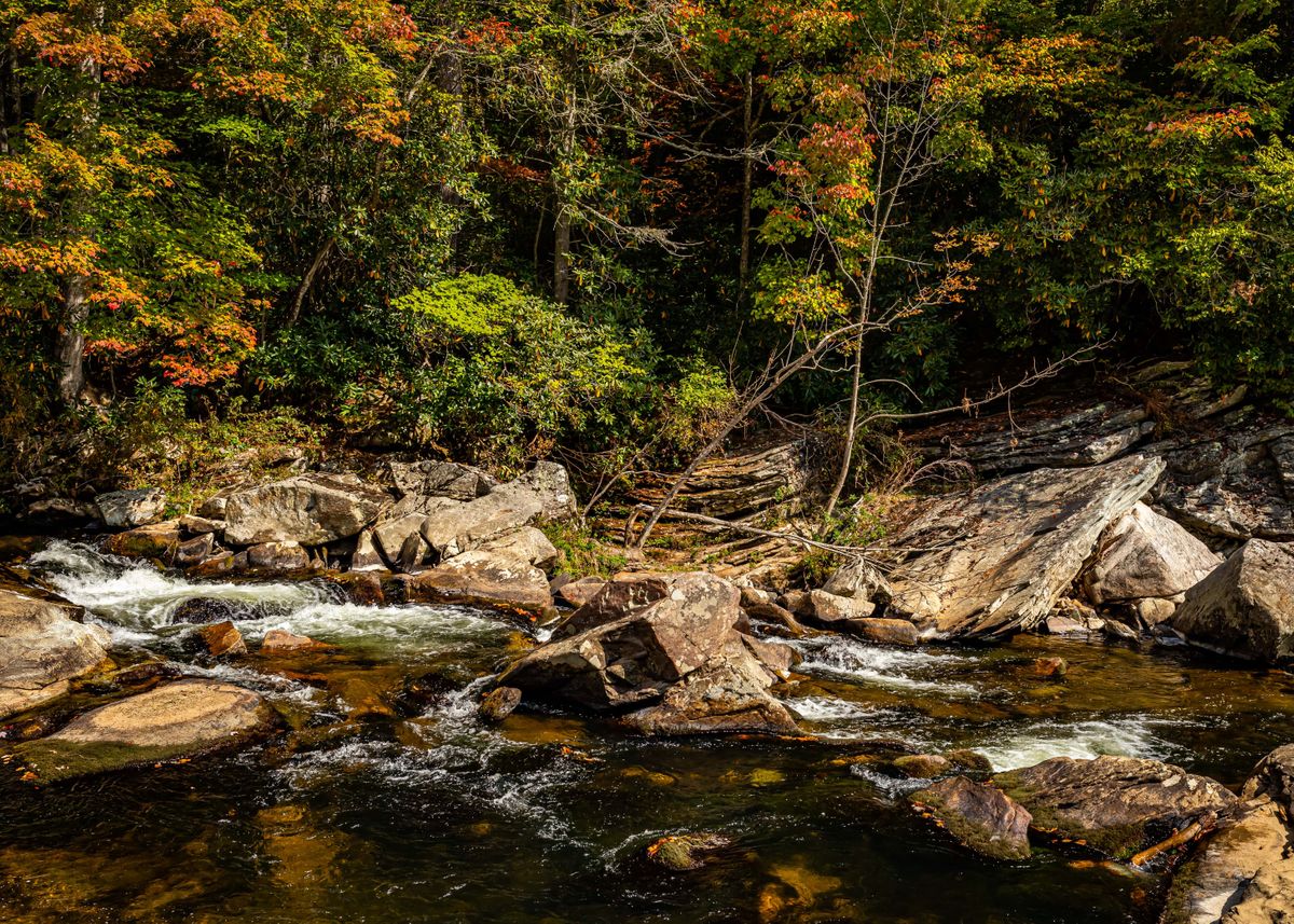 Linville Falls State Park Poster By Gestalt Imagery Displate