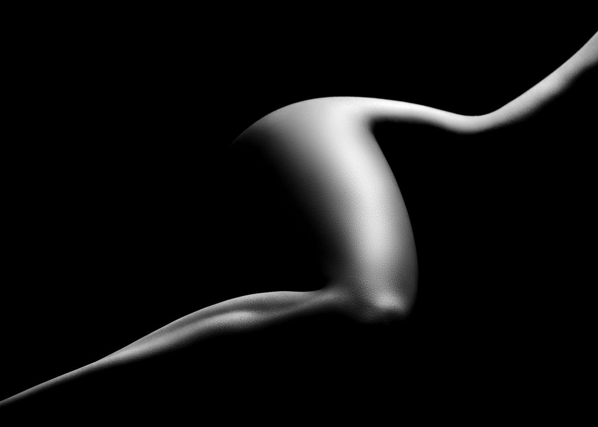 Nude Woman Bodyscape 9 Poster By Johan Swanepoel Displate