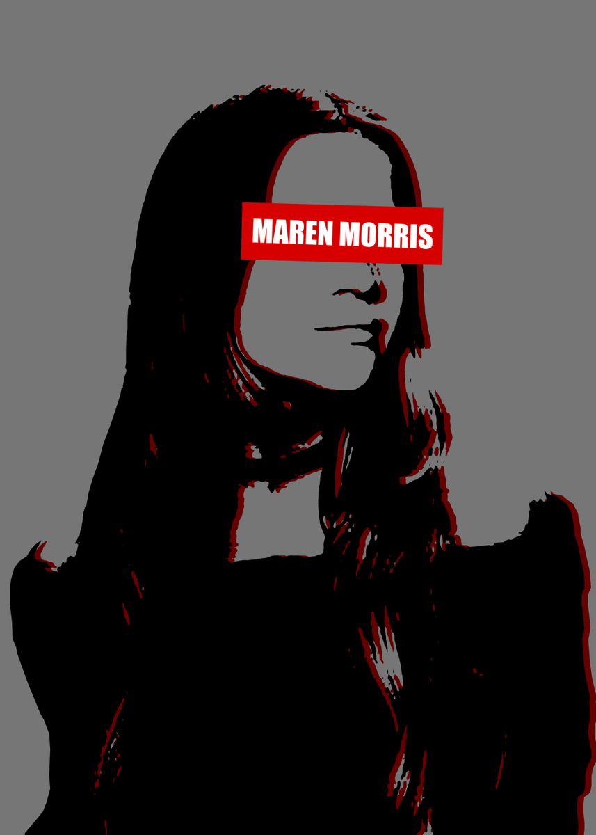 Maren Morris 2 Poster Picture Metal Print Paint By Aciel Eden