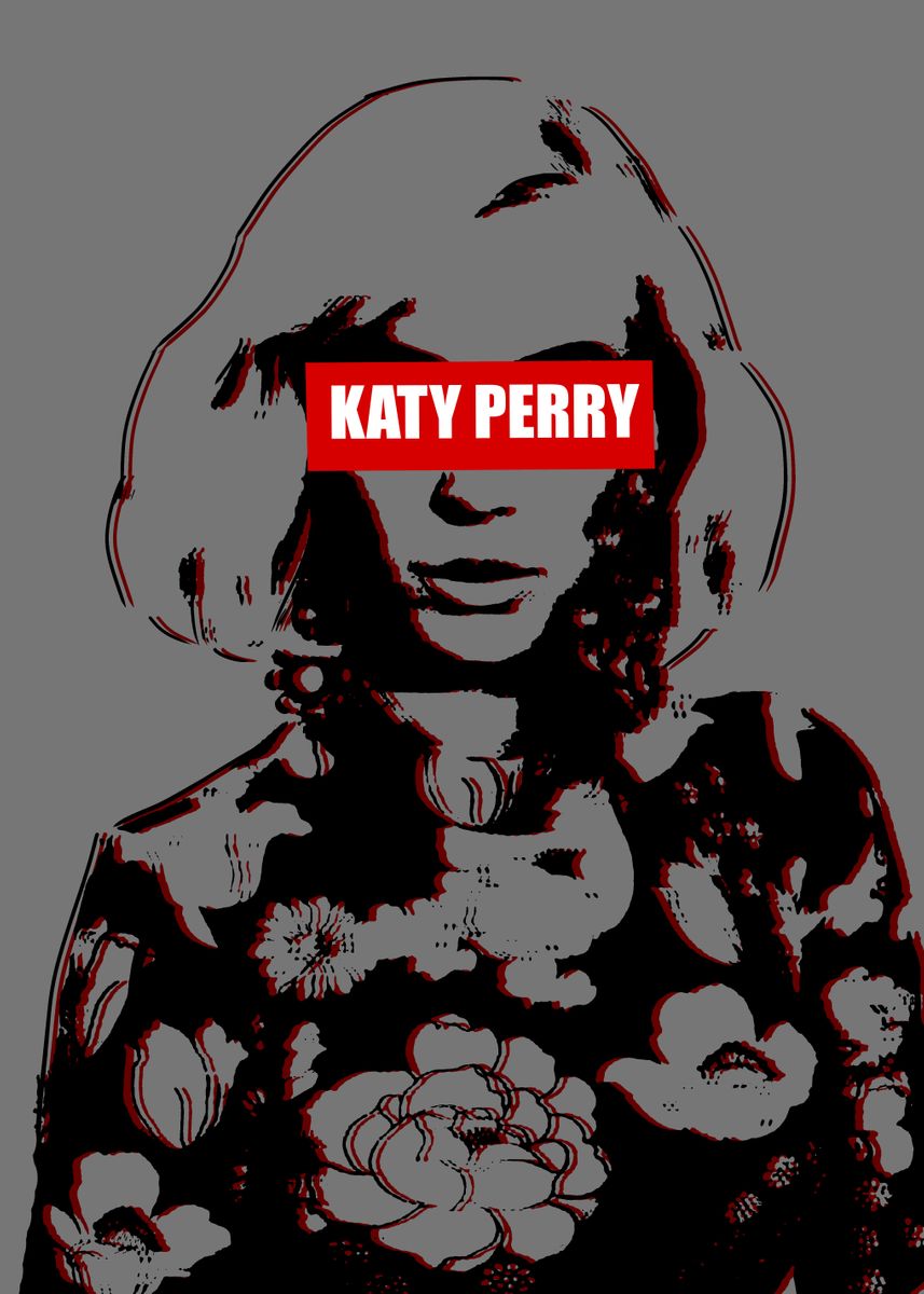 Katy 4 Poster Picture Metal Print Paint By Aciel Eden Displate