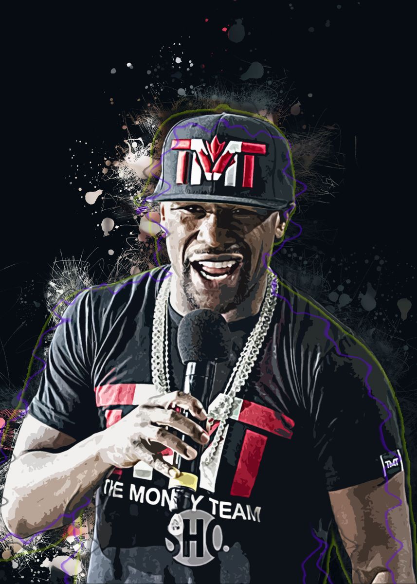 Floyd Mayweather Poster Picture Metal Print Paint By Ononmade