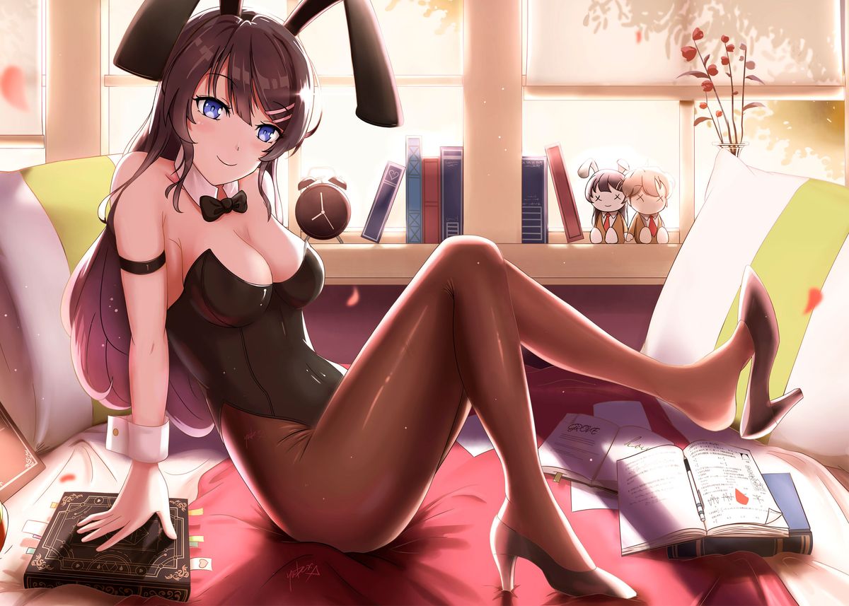 Sexy Bunny Girl Poster By Barinoff Displate