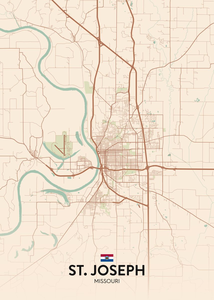 Map Of Saint Joseph Missouri