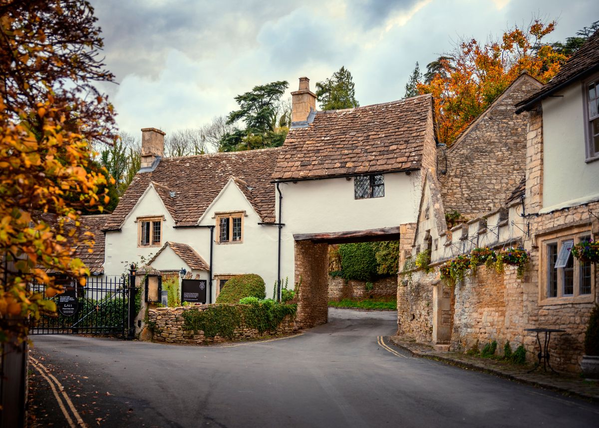 English Village Poster By Svetlana Sewell Displate