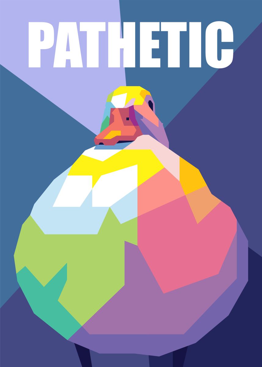 Pathetic Duck Meme Poster By New Trending Displate Posters Displate