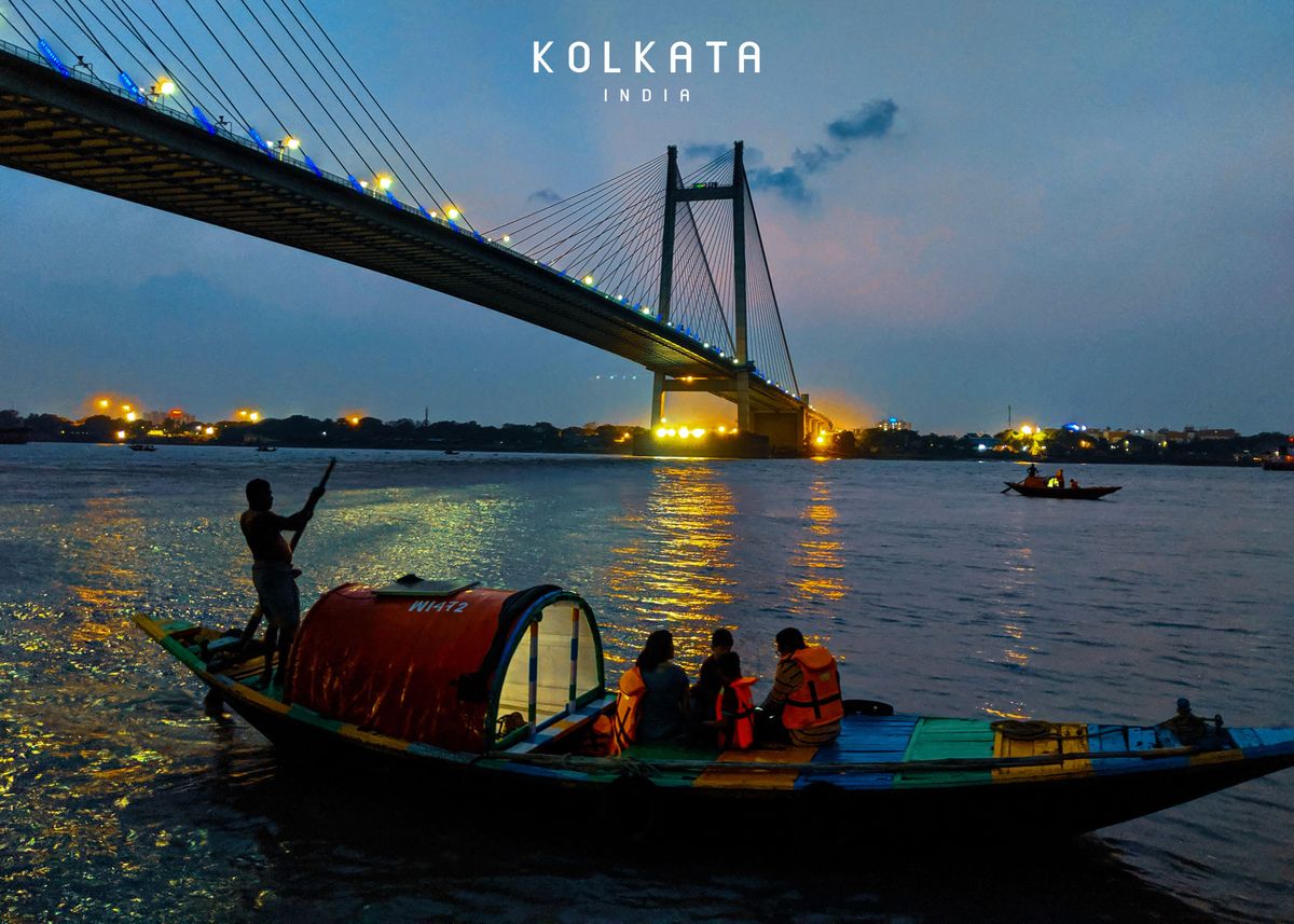 Kolkata Poster By Travel Addict Displate