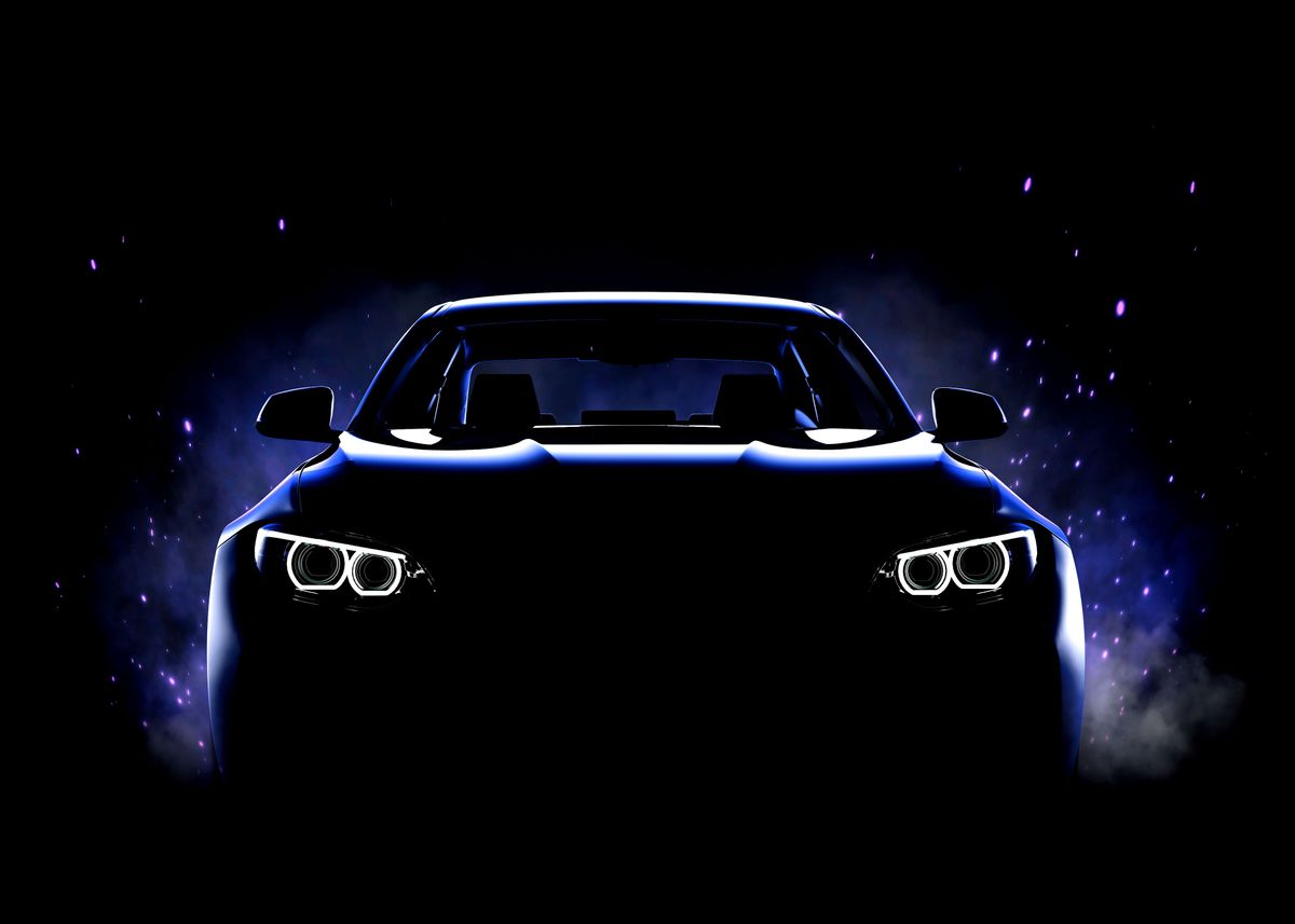 Sportcar Bmw Poster By Fotokonzepte Displate