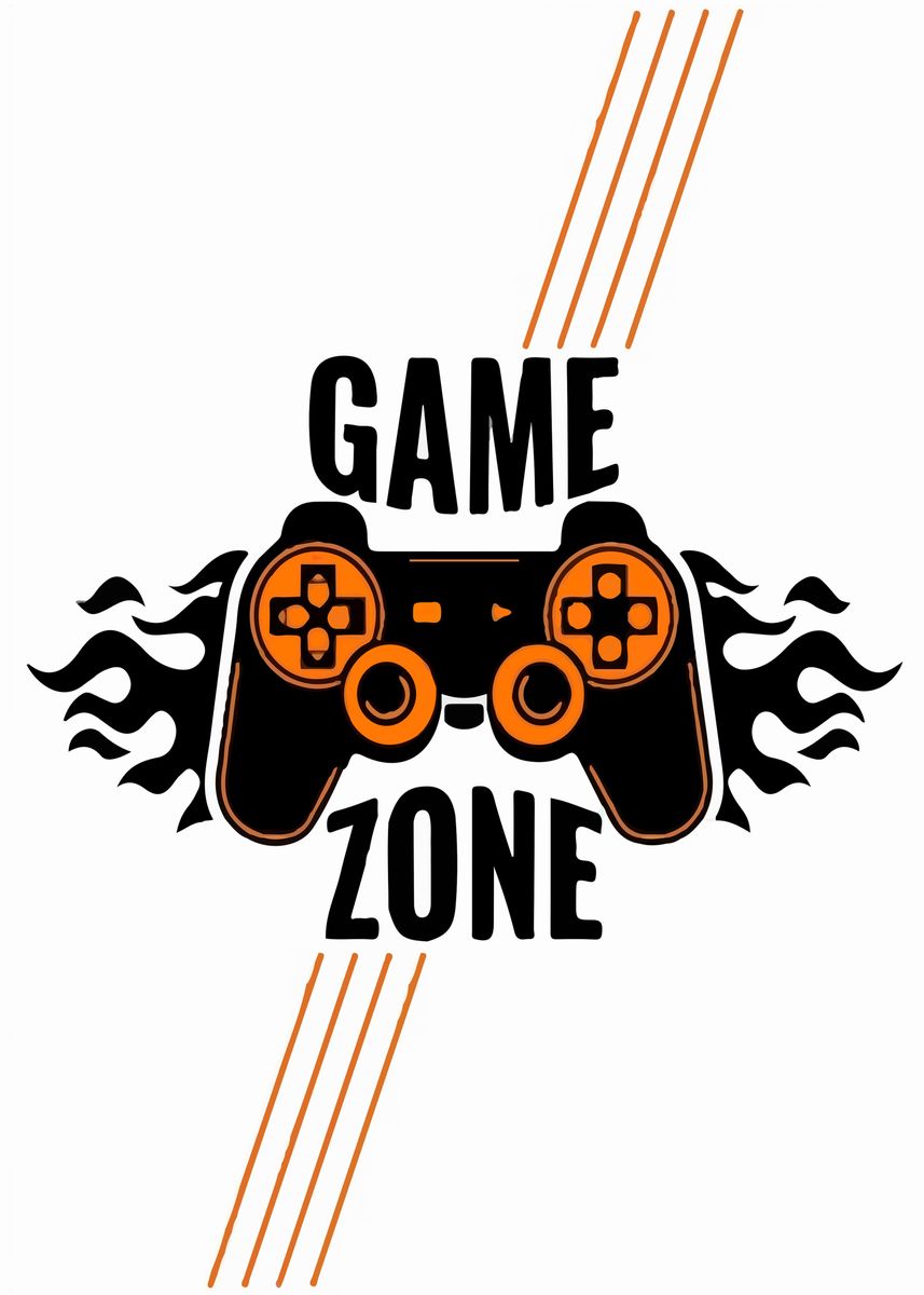 Gaming Zone Poster Picture Metal Print Paint By Metal Posters