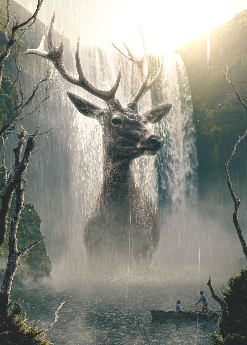 Cernunnos Poster Picture Metal Print Paint By Adam Cousins Displate