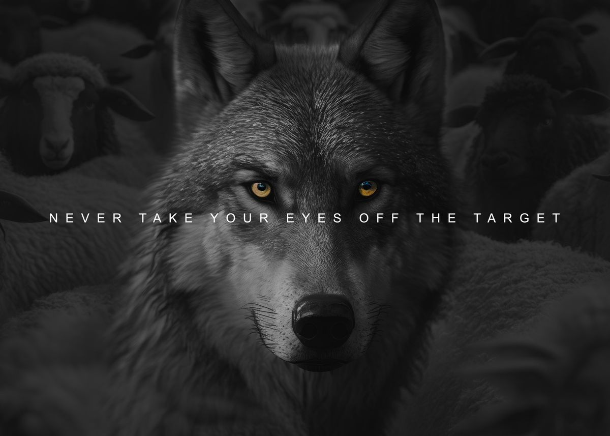 Eyes On The Target Poster By Five Senses Art Displate