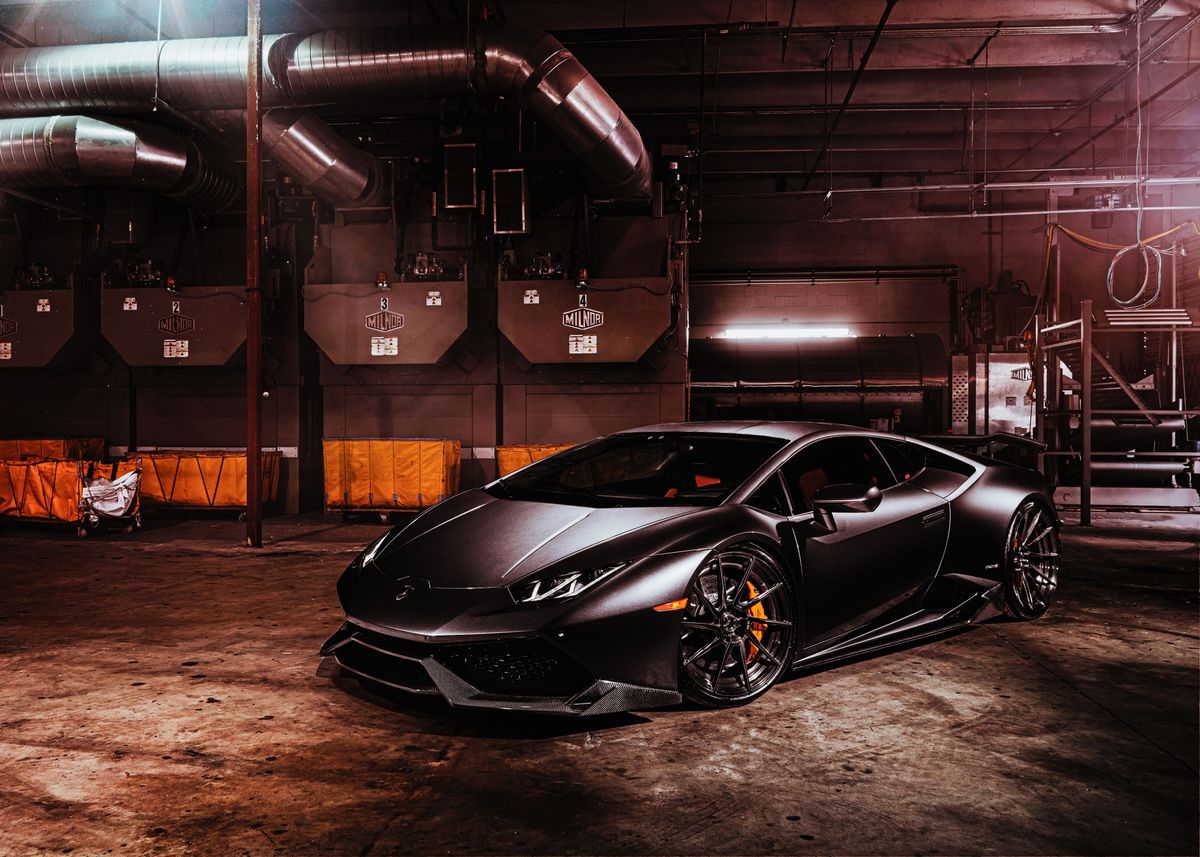 Lamborghini Huracan Poster By Erikk Act Displate