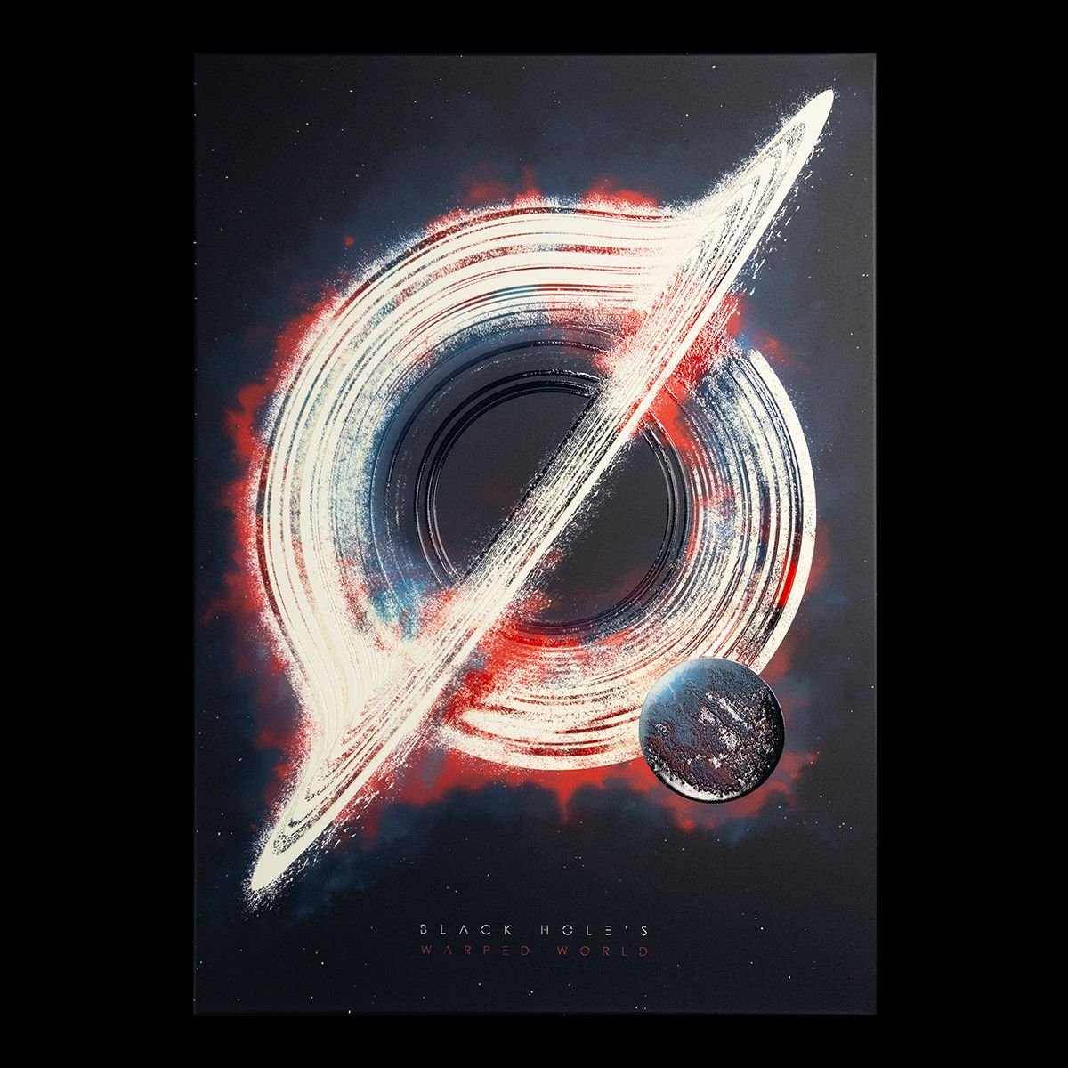 Black Hole Poster Print Metal Posters Displate Do you have a passion for art? black hole poster print metal posters