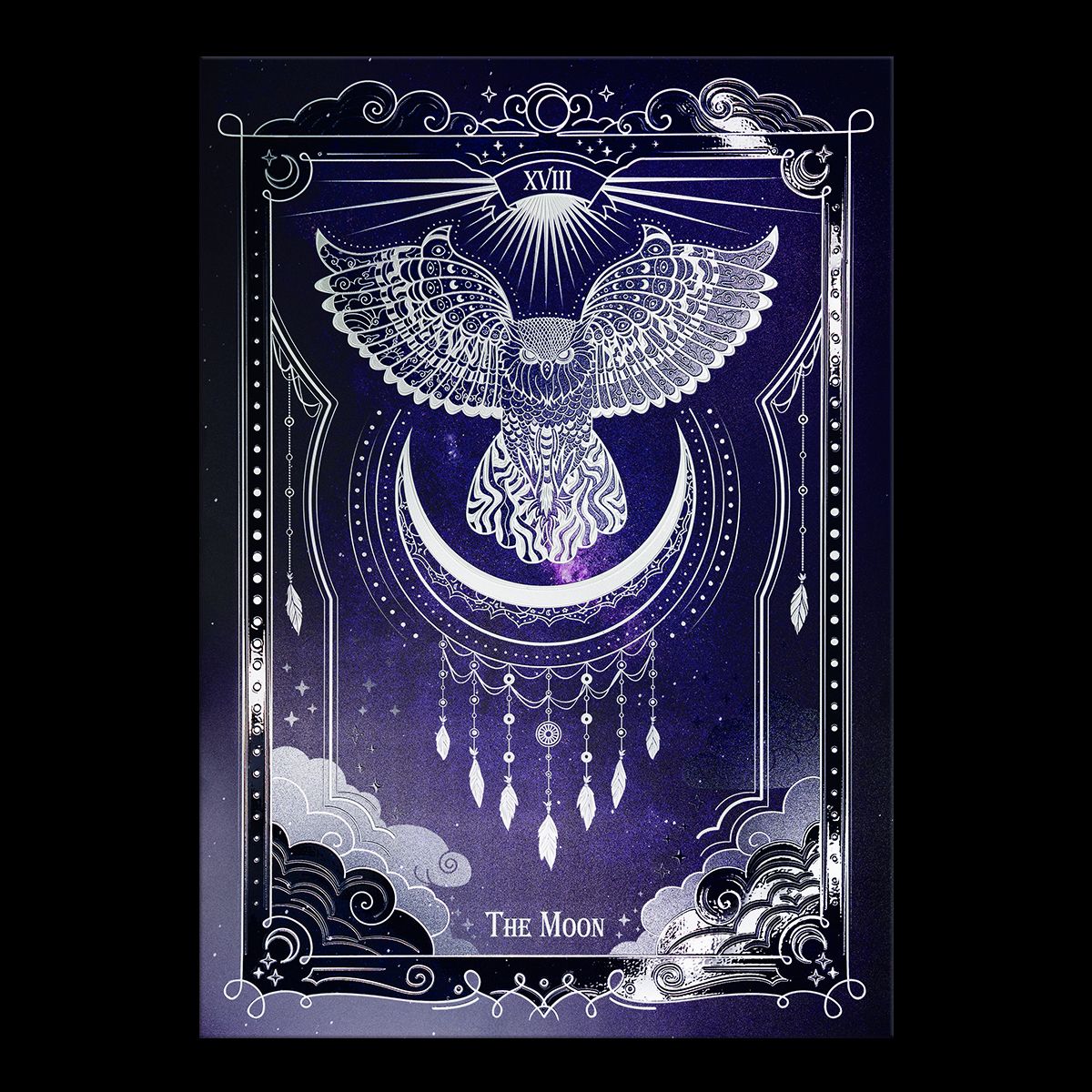 The Moon Tarot Poster