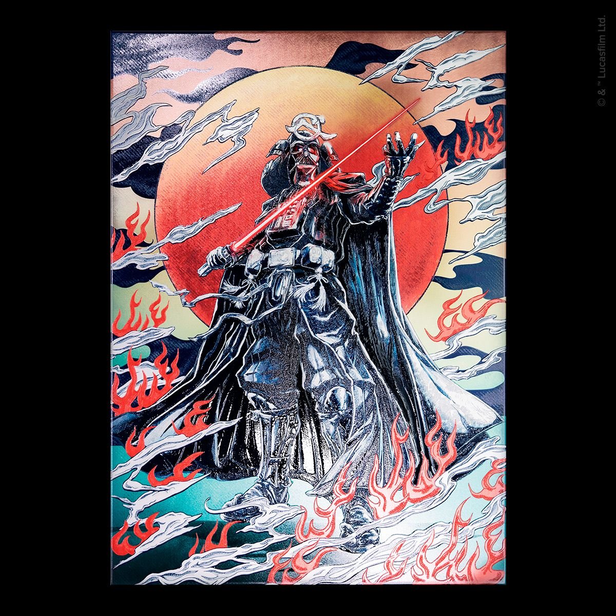 Displate - Poster en Métal - Monté sur Aimant - Star Wars - Lord Vader  Poster - Taille M - 32x45cm : : Cuisine et Maison