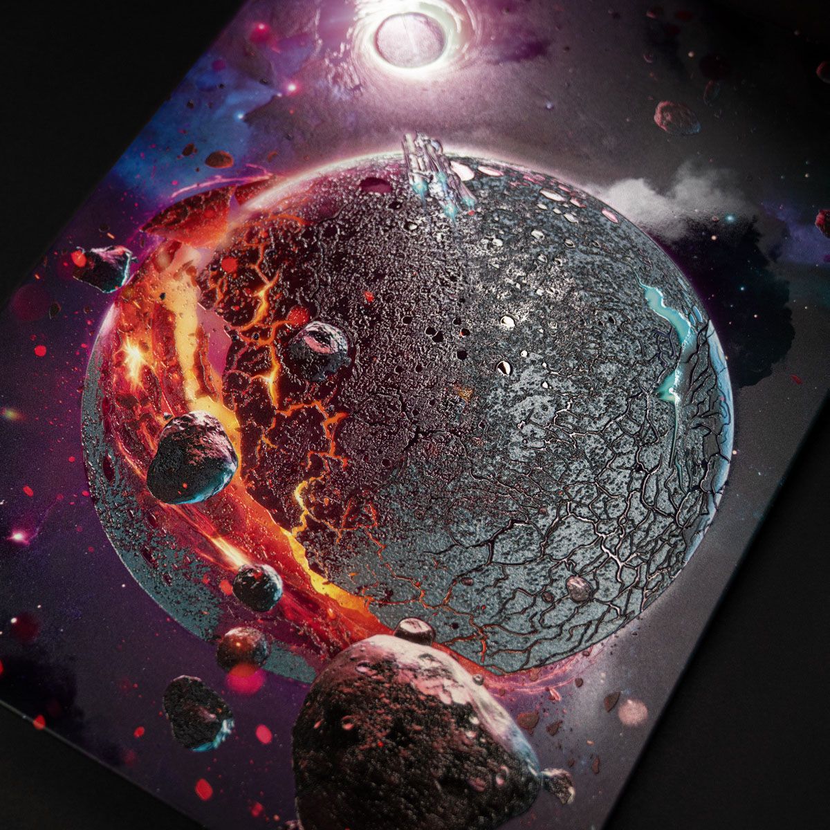 Displate Limited Edition Planets Set Part 1/3, 2/3 & 3/3 17 11/16x12 5/8in