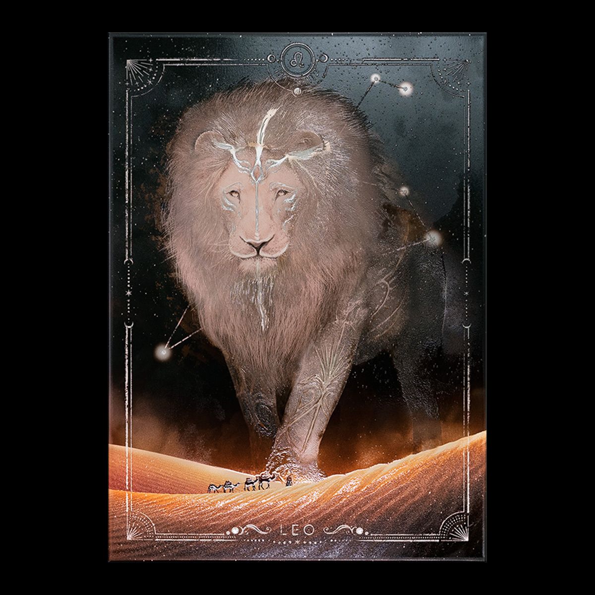 Displate: Limited Edition Under outlets the Lion’s gaze (Leo)