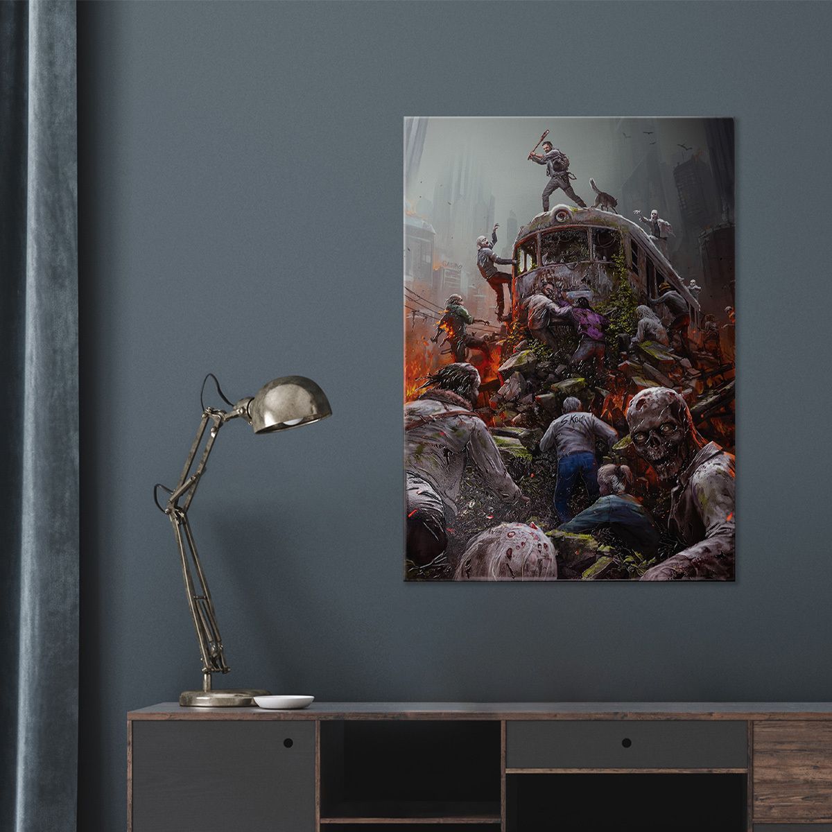 Surrounded! Poster Print  metal posters - Displate
