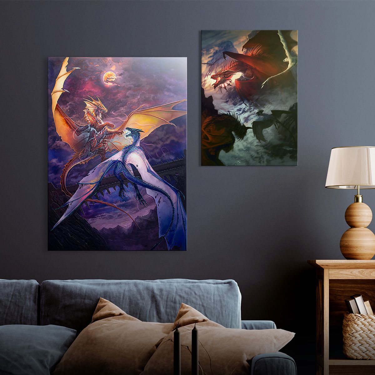Fiery Waltz Poster Print | metal posters - Displate