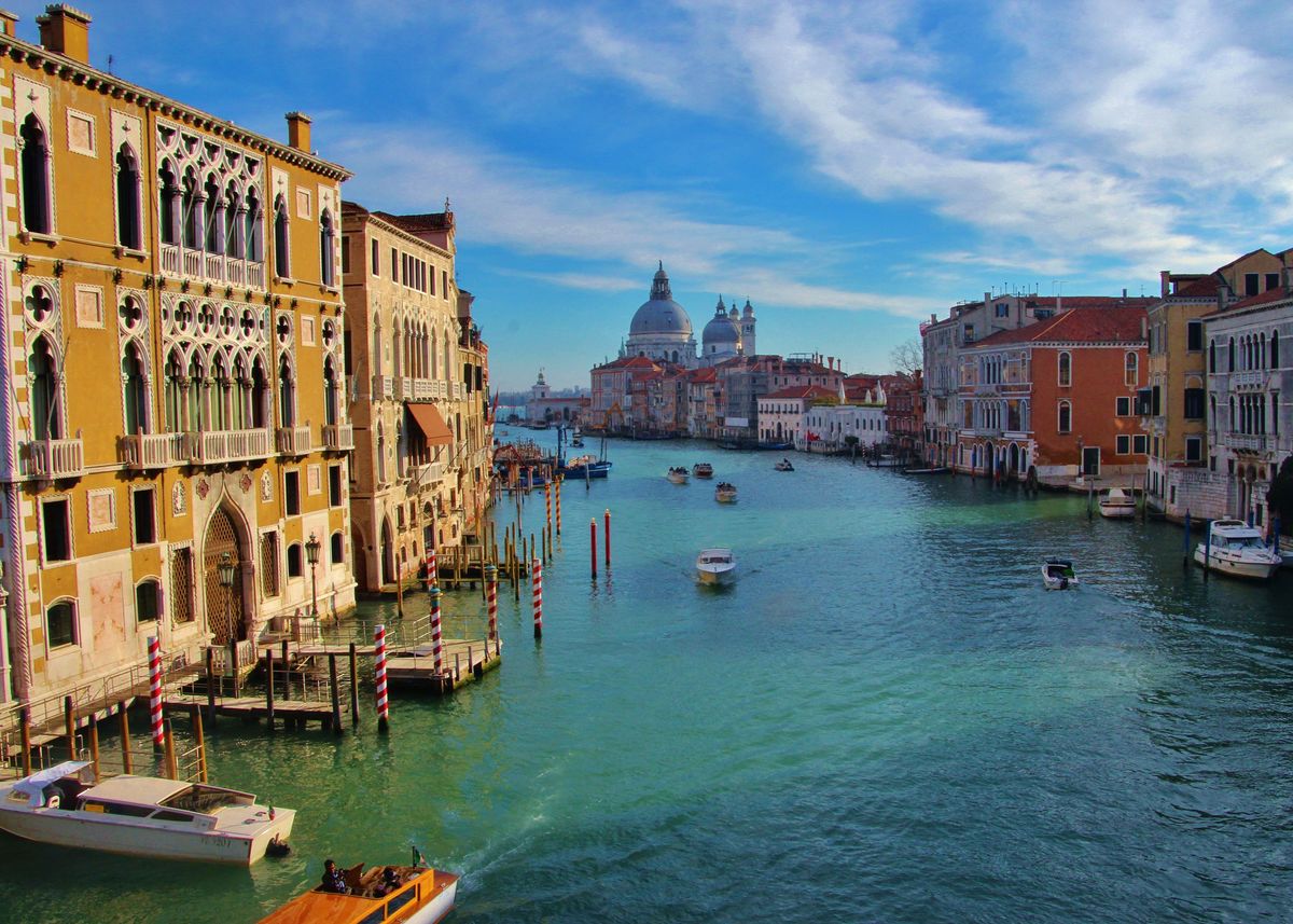 'The Beautiful Grand Canal of Venice' Poster by Zachary Manson | Displate