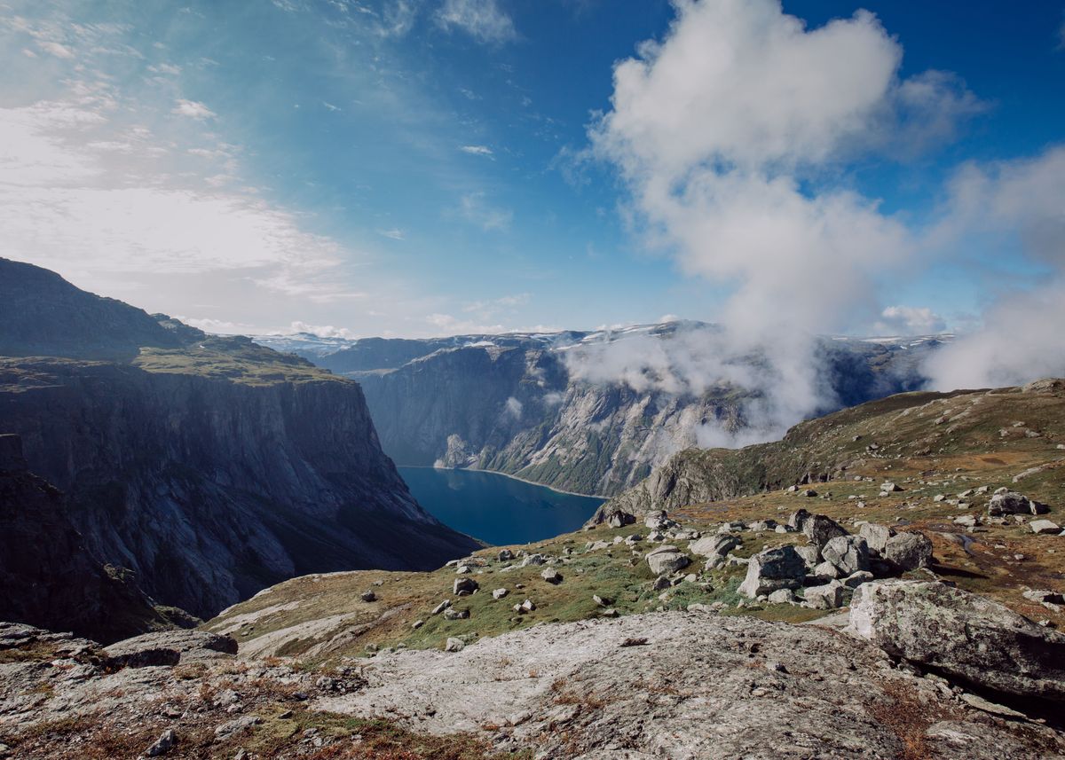 'Hardangerfjord' Poster by Sebastian Cucerca | Displate