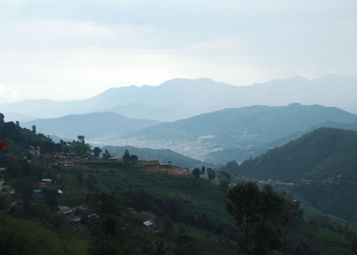 'banepa city' Poster by Suresh hancy | Displate