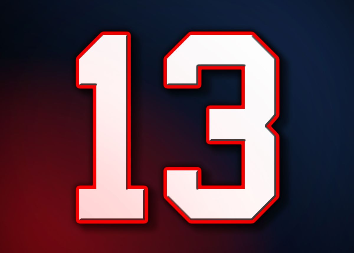 13 Jersey Patriot Patriots