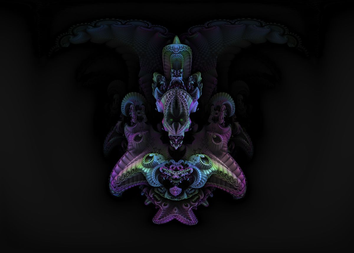 'Devil' Poster, picture, metal print, paint by Peter van den Berg ...