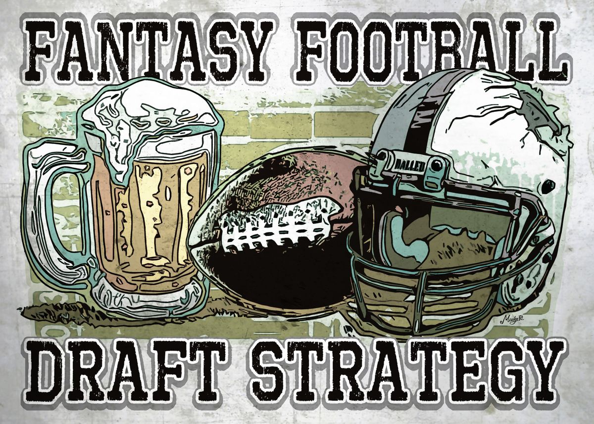 Fantasy Football Draft Poster