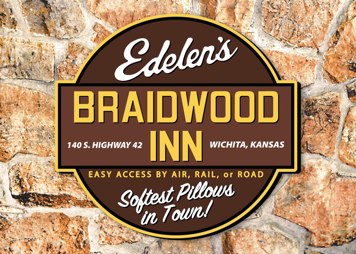 'Braidwood Inn Soft Pillows' Poster, picture, metal print, paint by ...