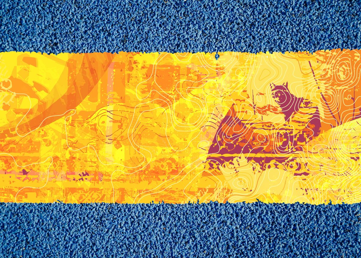 'Paint over ' Poster by Nick Whitehoune Displate