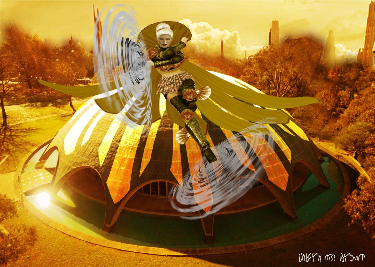 '8Ray Sun Jewel Kingdom' Poster, picture, metal print, paint by Medardo ...