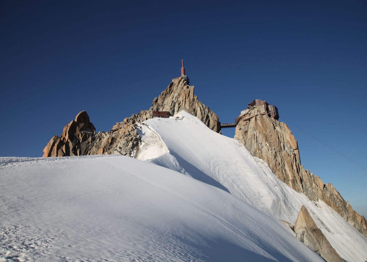 'Aiguille du Midi' Poster by Johnathan Goves | Displate