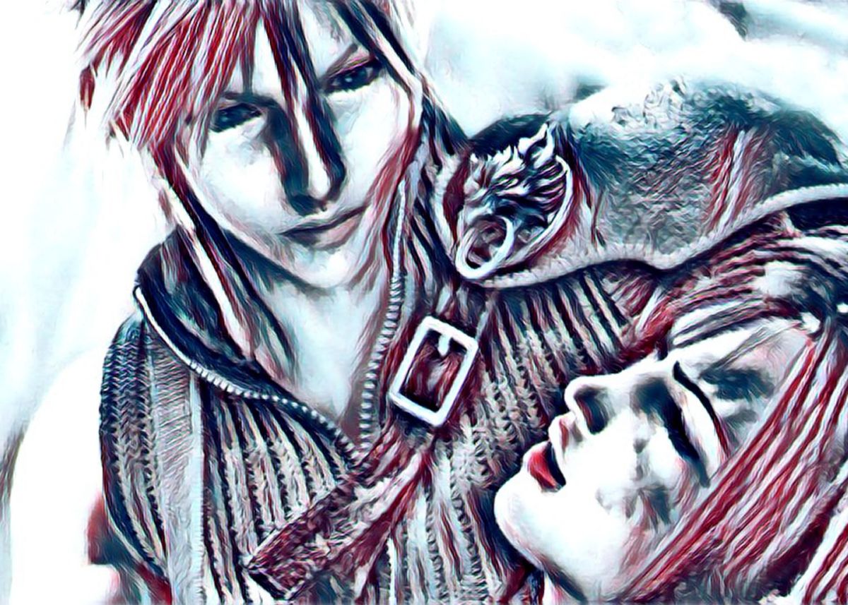 'Final Fantasy Cloud' Poster, picture, metal print, paint by ANDRE ...