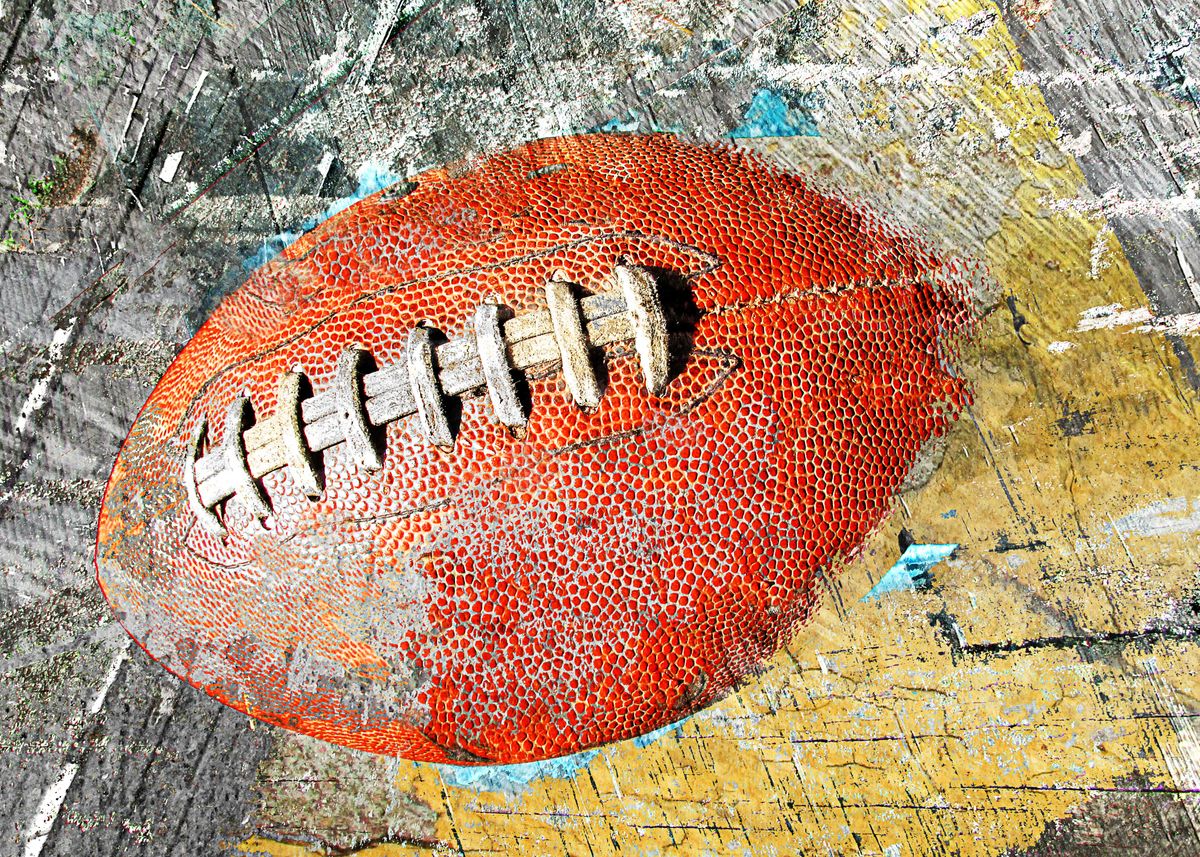 'Football art print work 1' Poster by takumipark Displate