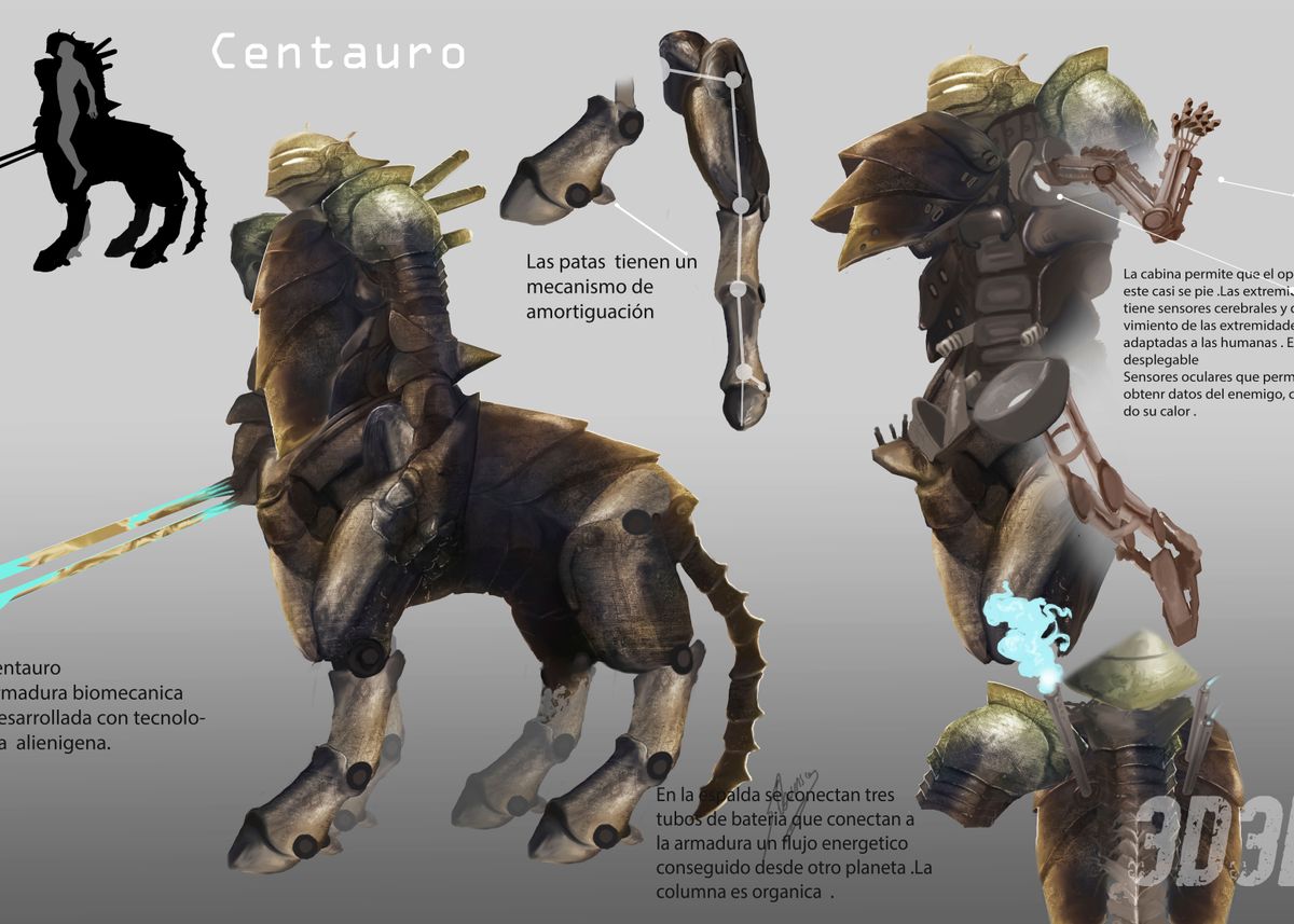 Centauro predator store