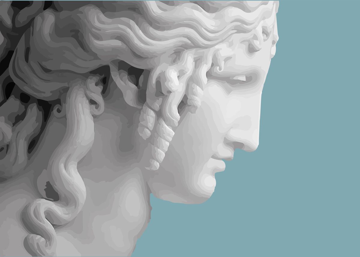 elena-mythology-poster-picture-metal-print-paint-by-letteria-russo