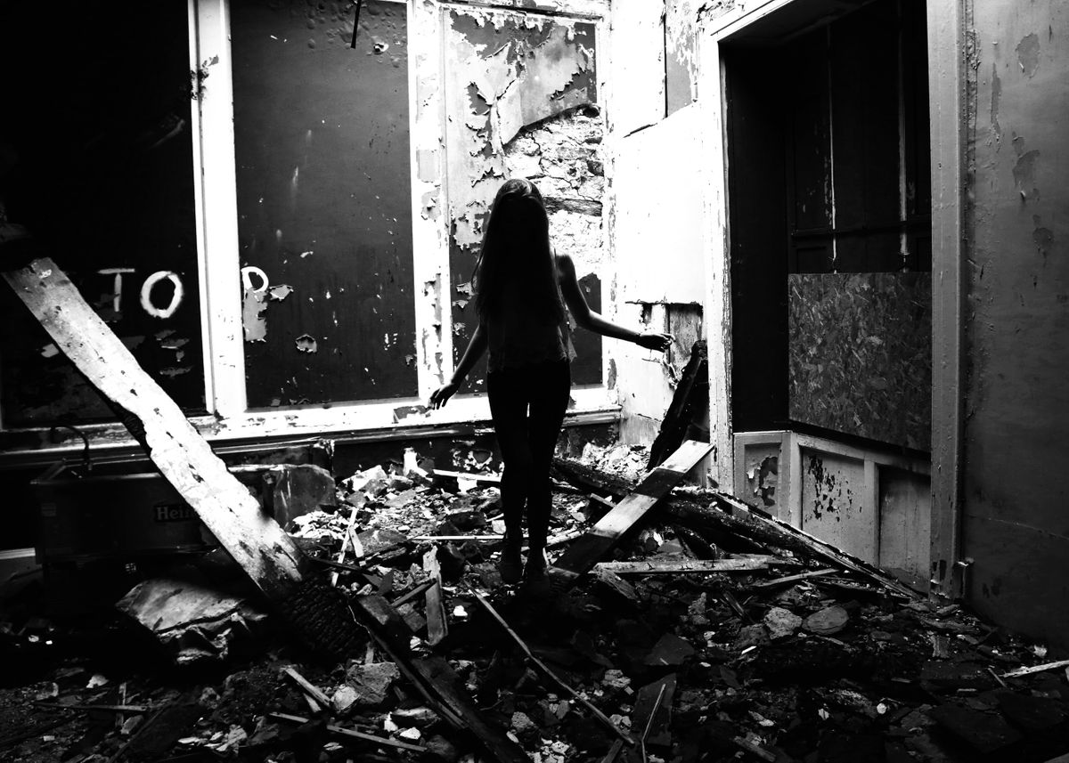 'Newtown House ' Poster by HK Stuart Displate