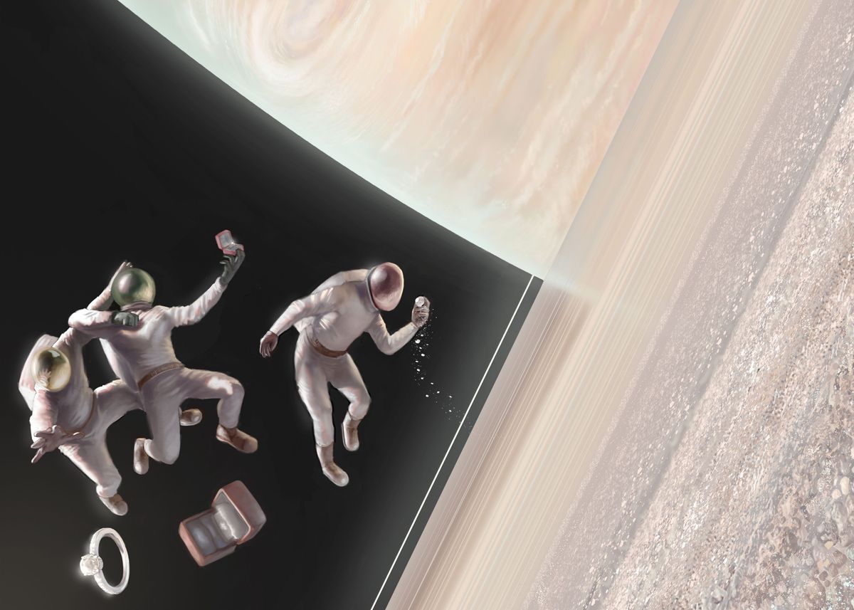 'Rings' Poster by Estevan Guzman Displate