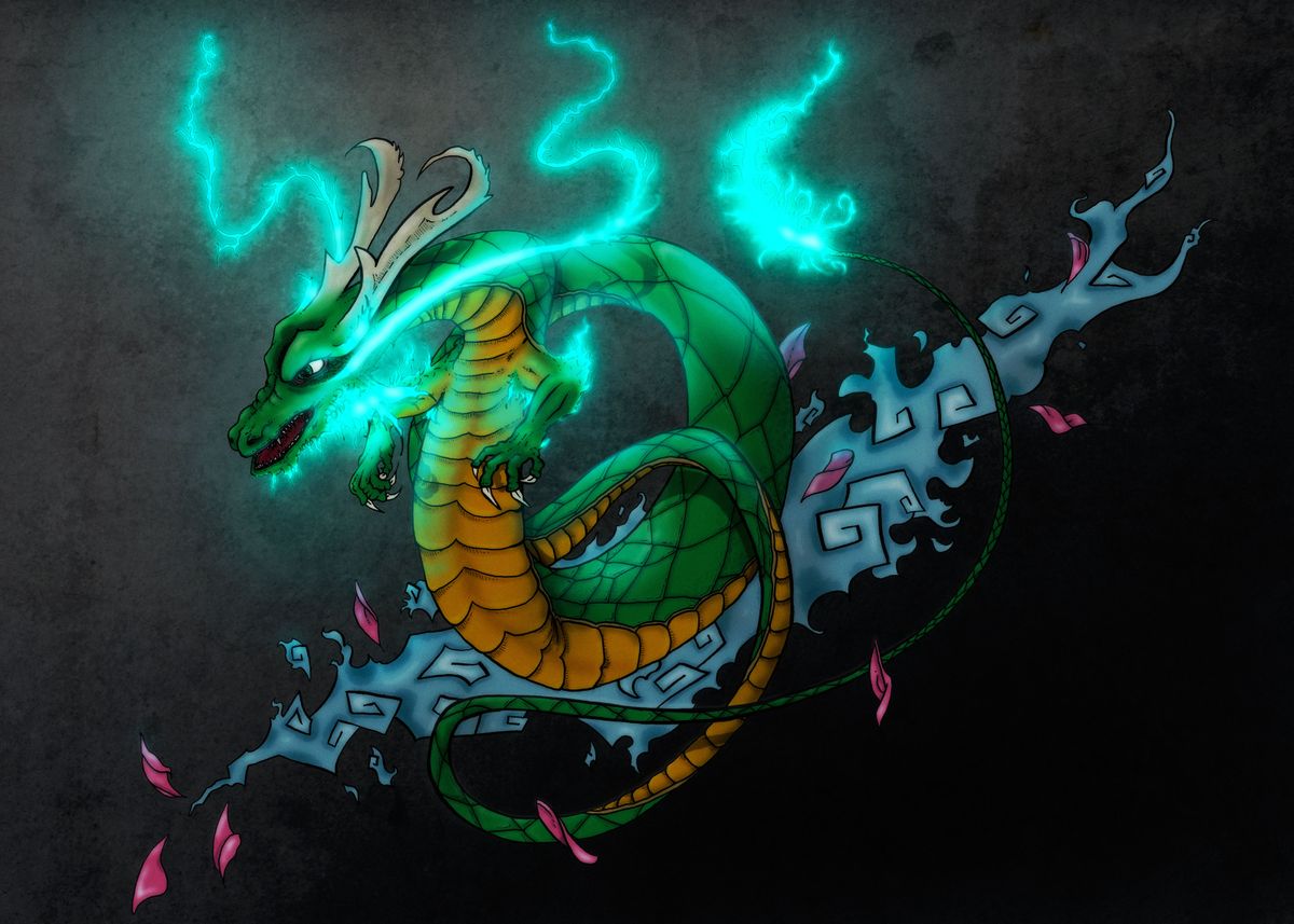 Glow In The Dark Dragon Tattoos