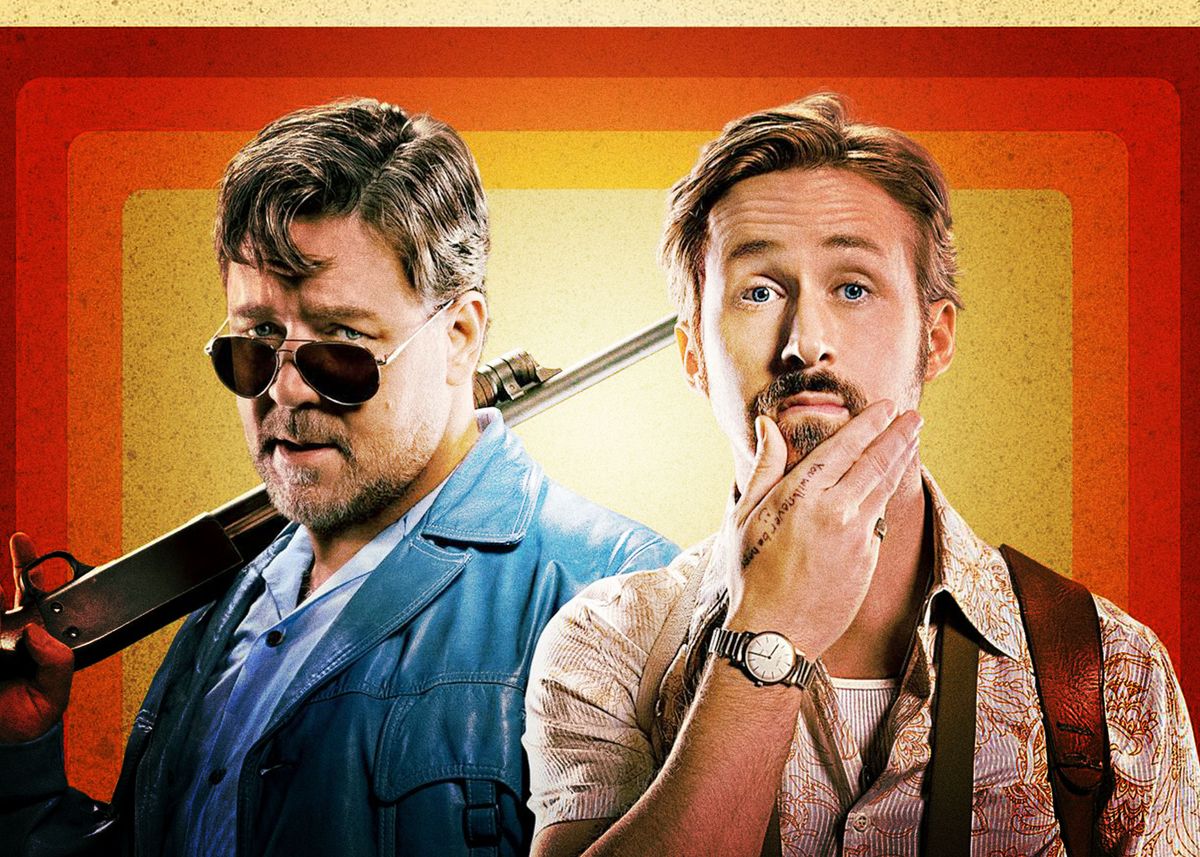 'The Nice Guys' Poster, picture, metal print, paint by Thomasine ...