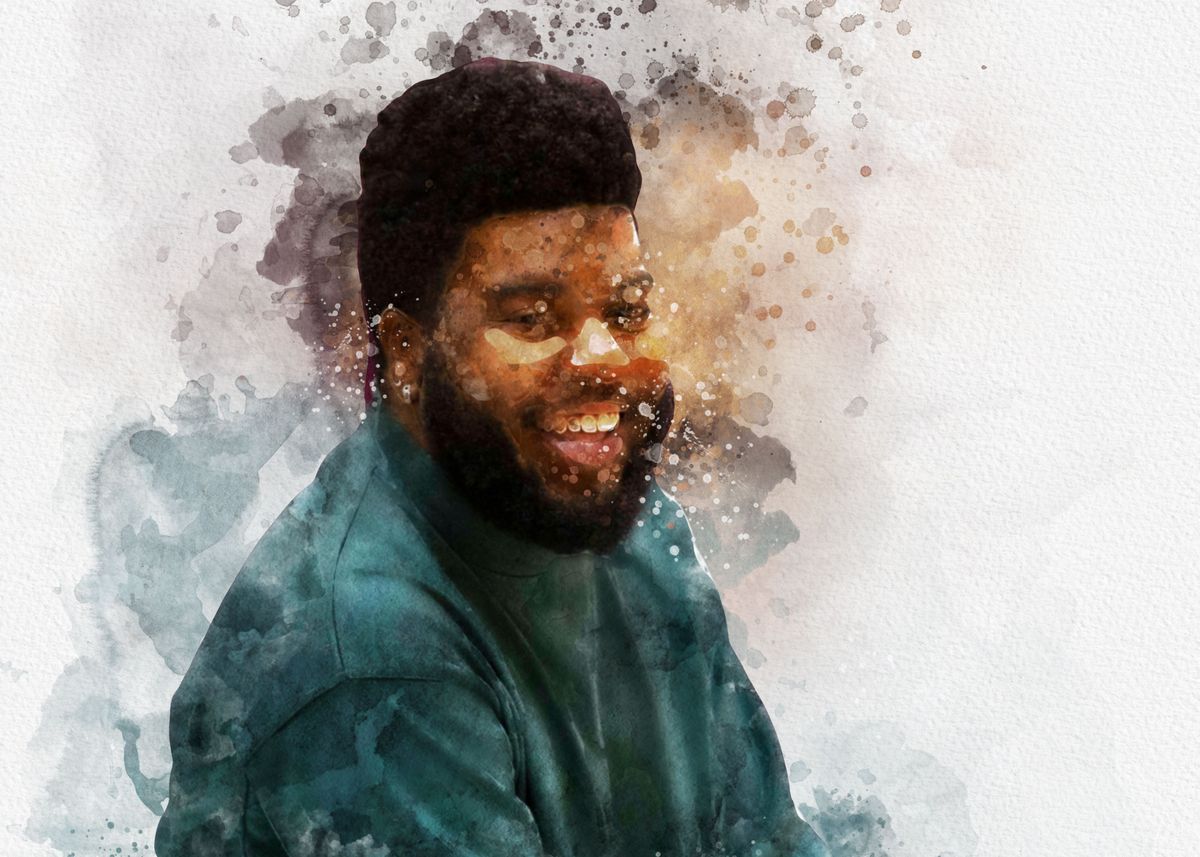 'Khalid' Poster, Picture, Metal Print, Paint By Alex Mann | Displate