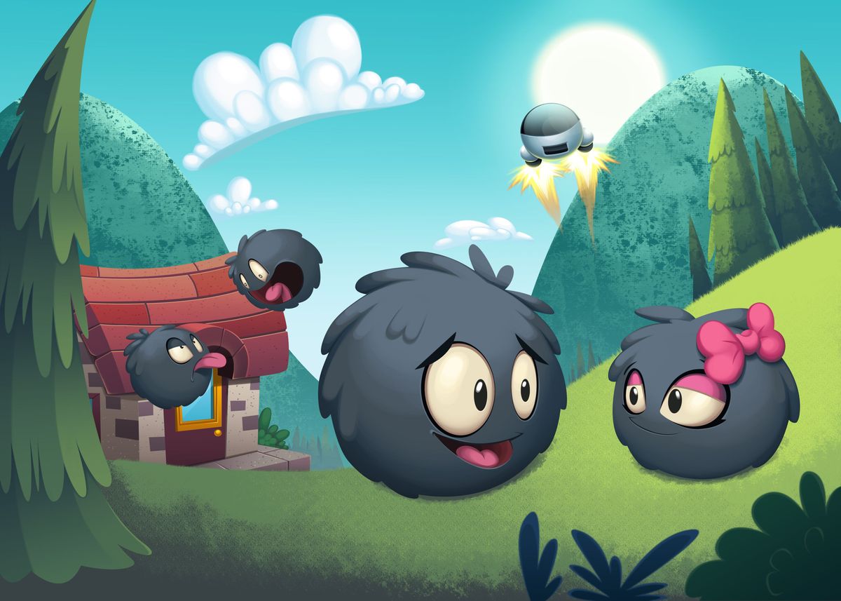 'Paint My World 01' Poster by Spike Displate