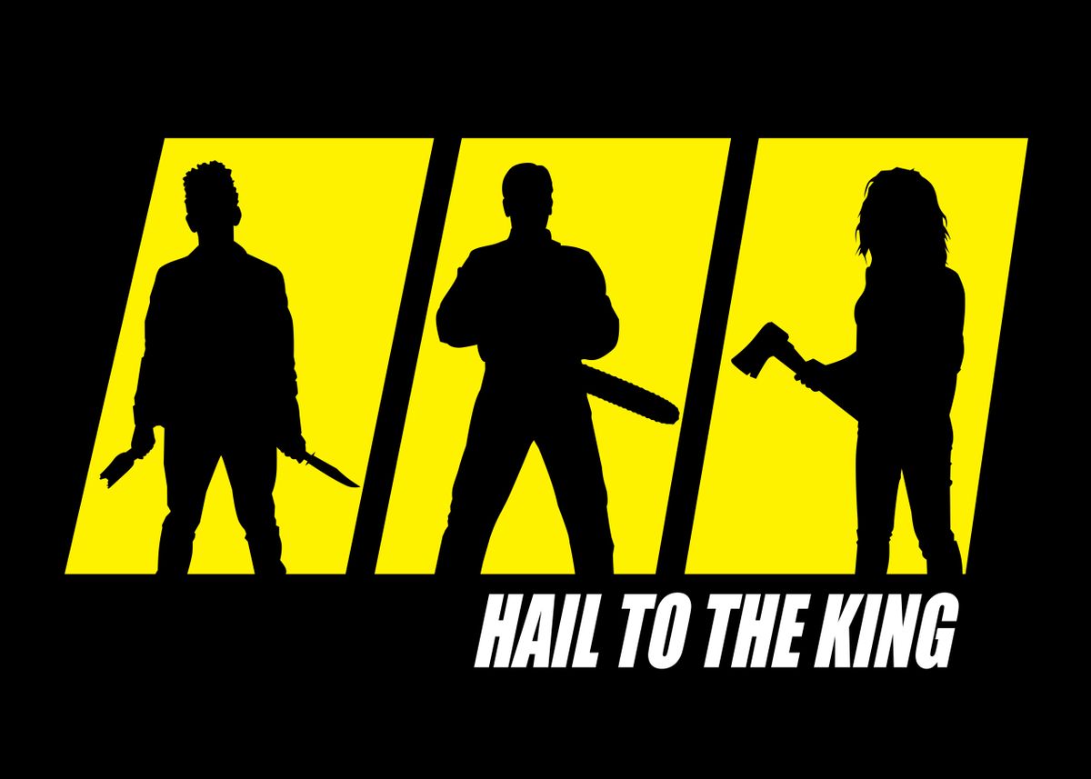 'Hail to the King' Poster, picture, metal print, paint by Rezha ...