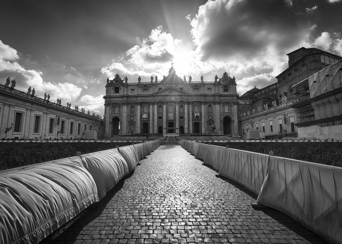 'Saint Peter Basilica' Poster, picture, metal print, paint by Giuseppe ...