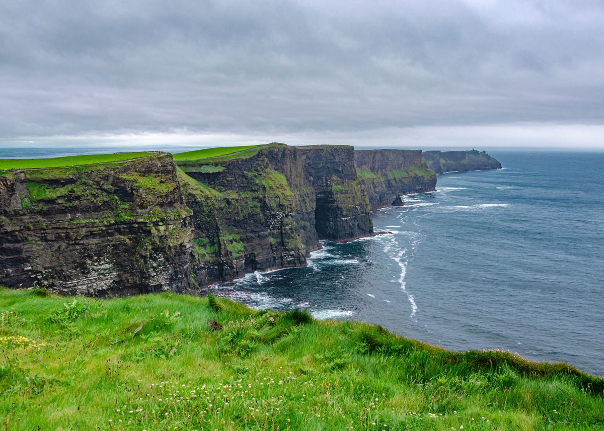 'Irland Cliff' Poster, picture, metal print, paint by Stefan Tesmar ...