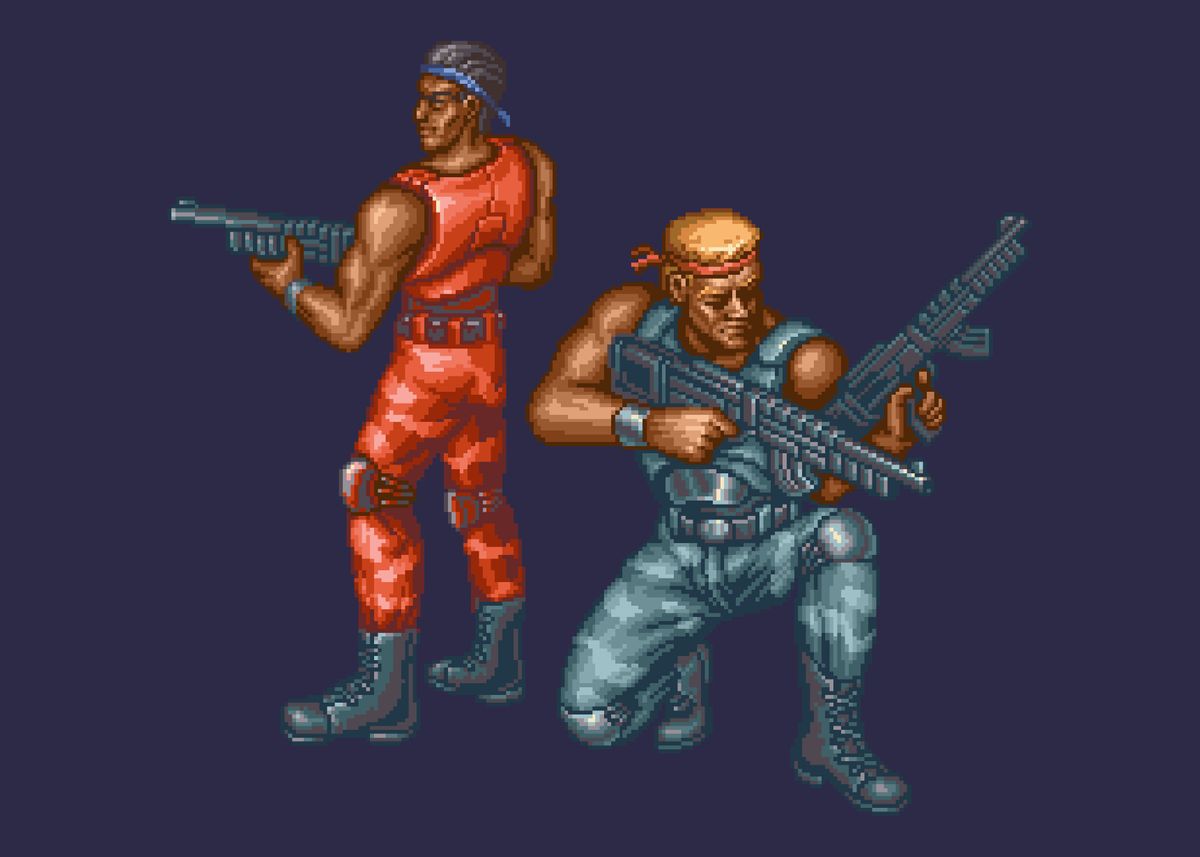 'Contra Cool' Poster, picture, metal print, paint by PixieFlow | Displate