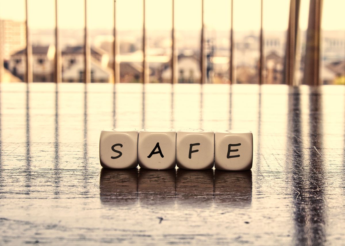 'Safe' Poster by AR1 Displate