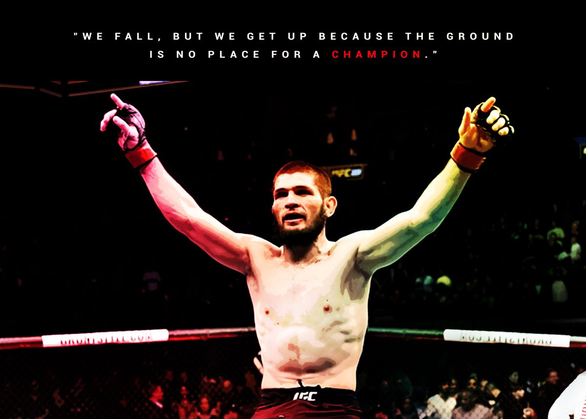  Poster Khabib Nurmagomedov MMA UFC Wall Art 01