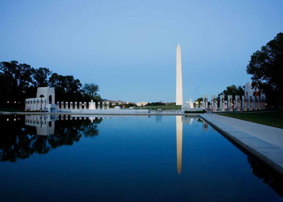 'Washington Monument' Poster, picture, metal print, paint by tony4urban ...